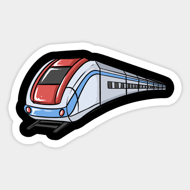 Train - Train Driver Train Spotter Sticker by fromherotozero